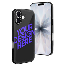 Lade das Bild in den Galerie-Viewer, Handyhülle Smartphone-Hülle Glas für Apple iPhone 17/iPhone 17 Air/iPhone 17 Pro/iPhone 17 Pro Max mit Foto Design Motiv Text selbst gestalten und bedrucken