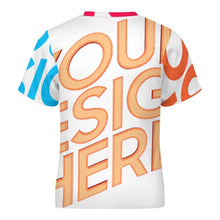 Lade das Bild in den Galerie-Viewer, Voll Druck Reiner Baumwolle Kinder T-Shirt ET mit Foto Design Motiv Text selbst gestalten und bedrucken