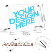 Lade das Bild in den Galerie-Viewer, Puzzle Fotorahmen aus Acryl selbst gestalten und bedrucken