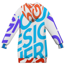 Lade das Bild in den Galerie-Viewer, Multi-Image-Druck Kinder Kapuzensweatshirt MWZXU037 mit Foto Design Motiv Text selbst gestalten und bedrucken (Simple Design)