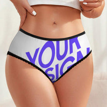 Lade das Bild in den Galerie-Viewer, Einzelbilddruck Damen / Frauen Slip Spitzenunterwäsche LM500 mit Fotos Muster Text Logo selbst gestalten und bedrucken