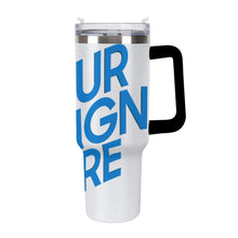 Lade das Bild in den Galerie-Viewer, 40OZ Ice King Cup mit großem Fassungsvermögen aus Edelstahl 304 mit Fotos Muster Text Logo selbst gestalten und bedrucken