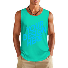 Lade das Bild in den Galerie-Viewer, Herren / Männer Mehrfarbige Weste BX aus reiner Baumwolle (Druck auf der Vorderseite) in europäischer Größe mit Foto Design Motiv Text selbst gestalten und bedrucken
