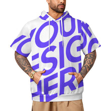 Lade das Bild in den Galerie-Viewer, Unisex Kurzarm Hoodie LM250 mit Foto Design Motiv Text selbst gestalten und bedrucken