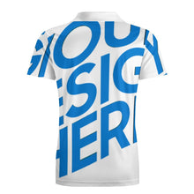 Lade das Bild in den Galerie-Viewer, Einzelbild-Design Kinder Jungen Ice Silk Kinder POLO T-Shirt J62T mit Foto Design Motiv Text selbst gestalten und bedrucken