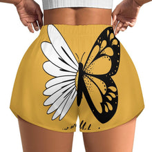 Lade das Bild in den Galerie-Viewer, Damen Sportshorts personalisieren | High-Waist Fitness Hose