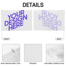 Lade das Bild in den Galerie-Viewer, Autofahne mit Fotos Muster Text Logo selbst gestalten und bedrucken