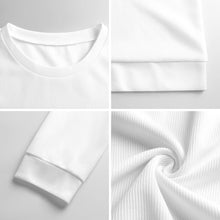 Lade das Bild in den Galerie-Viewer, Einzelbilddruck Damen / Frauen Langärmliges Pulloverkleid LM565 mit Fotos Muster Text Logo selbst gestalten und bedrucken