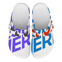 Lade das Bild in den Galerie-Viewer, Herren Damen Birkenstock Hausschuhe Slippers F53 mit Fotos Muster Text Logo selbst gestalten und bedrucken