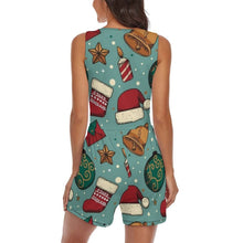 Lade das Bild in den Galerie-Viewer, Jumpsuit Damen personalisieren | Ärmelloser Overall mit Foto gestalten