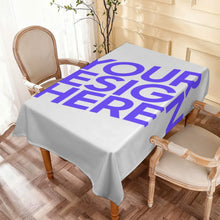 Lade das Bild in den Galerie-Viewer, Rechteckige Oxford Tischdecke JJ05191113 mit Foto Design Motiv Text selbst gestalten und bedrucken
