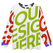 Lade das Bild in den Galerie-Viewer, Personalisierter Multi-Image-Druck Herren Rundhalsausschnitt Schlafanzug Pyjamas LM094 2-tgl. Set mit Foto selbst gestalten und bedrucken