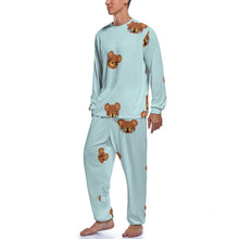 Lade das Bild in den Galerie-Viewer, Herren Schlafanzug personalisieren | Pyjama Set aus Milchseide