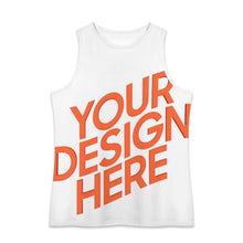 Lade das Bild in den Galerie-Viewer, Einzelbild-Design Damen / Frauen Tank Tops mit Rundhalsausschnitt FK mit Foto Design Motiv Text selbst gestalten und bedrucken (Simple Design)