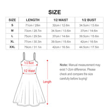 Lade das Bild in den Galerie-Viewer, Damen Cami Kleid mit verstellbaren Trägern | Slip Dress | Custom Design