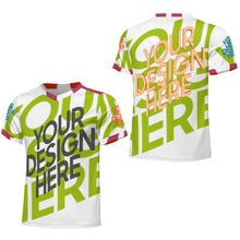 Lade das Bild in den Galerie-Viewer, Fußballtrikot V-Ausschnitt Sportanzug LTZ mit Foto Design Motiv Text selbst gestalten und bedrucken (Simple Design)