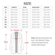 Lade das Bild in den Galerie-Viewer, Damen Strickjacke leicht mit Taschen bedruckbar