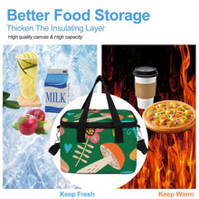 Lade das Bild in den Galerie-Viewer, Personalisierte isolierte Lunchbag aus wasserabweisendem Oxford