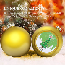 Lade das Bild in den Galerie-Viewer, Kleine Weihnachtskugel mit Foto | Mini Christbaumschmuck gestalten (4cm)