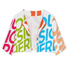 Lade das Bild in den Galerie-Viewer, Multi-Image-Design Damen / Frauen Zweiteiliger Anzug mit V-Ausschnitt und Rock A77Q mit Fotos Muster Text Logo selbst gestalten und bedrucken