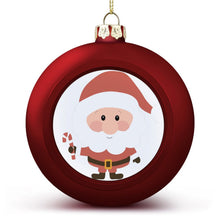 Lade das Bild in den Galerie-Viewer, Weihnachtskugeln selbst gestalten | Christbaumkugel mit Foto (6cm)