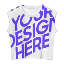 Lade das Bild in den Galerie-Viewer, Einzelbilddruck Damen / Frauen Strickweste mit Flügelärmeln LM563 mit Fotos Muster Text Logo selbst gestalten und bedrucken