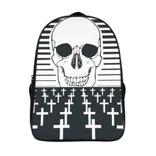 Lade das Bild in den Galerie-Viewer, 16 Zoll Laptop Rucksack bedrucken | Robuster Guji-Nylon Schulrucksack