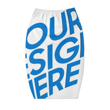 Lade das Bild in den Galerie-Viewer, Einzelbild-Design Wickelrock Rock Damenrock Knielang Sommerrock NQ mit Foto Design Motiv Text selbst gestalten und bedrucken (Simple Design)