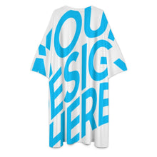 Lade das Bild in den Galerie-Viewer, Einzelbilddruck Damen / Frauen TXLD429 Unregelmäßiger Kurzarmrock TQ mit Fotos Muster Text Logo selbst gestalten und bedrucken