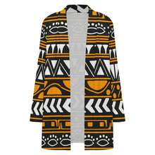 Lade das Bild in den Galerie-Viewer, Damen Strickjacke leicht mit Taschen bedruckbar