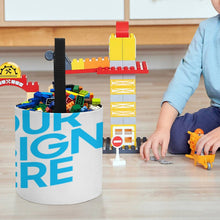 Lade das Bild in den Galerie-Viewer, Aufbewahrungstasche für Bausteine Bausteine-Beutel mit Foto Design Motiv Text selbst gestalten und bedrucken