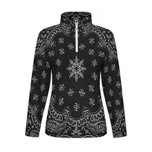 Lade das Bild in den Galerie-Viewer, Damen Lycra Funktionsshirt Langarm | 1/4 Zip & Kompression