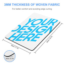 Lade das Bild in den Galerie-Viewer, Quadratisches Mauspad in mehreren Spezifikationen erhältlich (vertikale Version) mit Foto Text selbst gestalten und bedrucken