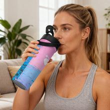 Lade das Bild in den Galerie-Viewer, Personalisierte Teeflasche mit Sieb 590ml – individuelle Thermoflasche für losen Tee