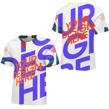 Lade das Bild in den Galerie-Viewer, Herren / Männer Trikot S48T mit Fotos Muster Text Logo selbst gestalten und bedrucken (Simple Design)