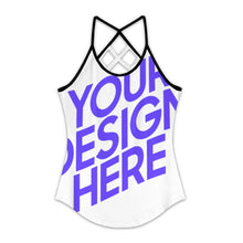 Lade das Bild in den Galerie-Viewer, Damen / Frauen Tank Top TXLD Rückenausschnitt Hohlweste ZTJJ mit Foto Design Motiv Text selbst gestalten und bedrucken (Simple Design)