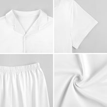 Lade das Bild in den Galerie-Viewer, Einzelbild-Design Kinder mit kubanischem Kragen Pyjama Set LM131 mit Foto Design Motiv Text selbst gestalten und bedrucken (Simple Design)