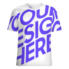 Lade das Bild in den Galerie-Viewer, Einzelbilddruck Damen / Herren T-Shirt mit Volldruck NT mit Foto Design Motiv Text selbst gestalten und bedrucken (Simple Design) (Sonderangebot)