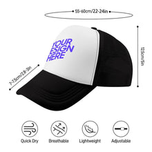 Lade das Bild in den Galerie-Viewer, Mesh Atmungsaktive Baseballkappe FS0809099 mit Fotos Muster Text Logo selbst gestalten und bedrucken