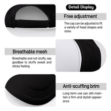 Lade das Bild in den Galerie-Viewer, Mesh Atmungsaktive Baseballkappe FS0809099 mit Fotos Muster Text Logo selbst gestalten und bedrucken