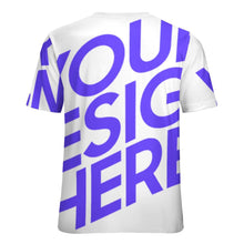 Lade das Bild in den Galerie-Viewer, Einzelbilddruck Damen / Herren T-Shirt mit Volldruck NT mit Foto Design Motiv Text selbst gestalten und bedrucken (Simple Design) (Sonderangebot)