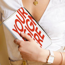 Lade das Bild in den Galerie-Viewer, Lange Brieftasche / Geldbörse (Ohne Seil) (unterschiedliche Bilder auf beiden Seiten) mit Foto selbst gestalten und bedrucken