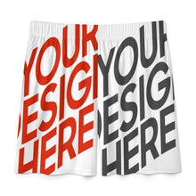 Lade das Bild in den Galerie-Viewer, Multi-Image-Design Herren / Männer Eisseide Schlafhose Kurz Pyjamashorts Mix & Relax LM012 mit Foto Design Motiv Text selbst gestalten und bedrucken