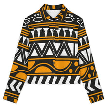 Lade das Bild in den Galerie-Viewer, Damen Kurze Hemdjacke mit individuellem Druck
