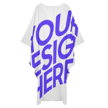 Lade das Bild in den Galerie-Viewer, Damen / Frauen Übergrößen Kleid C13Q mit Foto Design Motiv Text selbst gestalten und bedrucken (Simple Design)