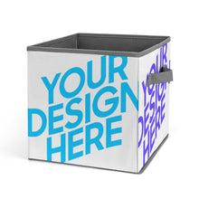 Lade das Bild in den Galerie-Viewer, Multi-Image-Design Zusammenklappbare Aufbewahrungsbehälter / Aufbewahrungsbox (vollständiger Druck) mit Foto Text selbst gestalten und bedrucken