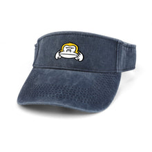 Lade das Bild in den Galerie-Viewer, Jeans Visor Cap personalisieren | Offen für Pferdeschwanz | Sonnenschutz