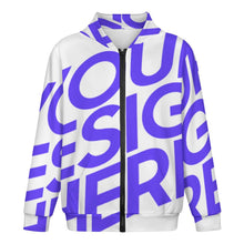 Lade das Bild in den Galerie-Viewer, Einzelbild-Design Kinder Sweatshirt / Hoodie mit Reißverschluss LM516 selbst gestalten und bedrucken
