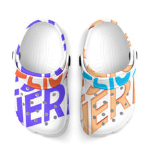 Lade das Bild in den Galerie-Viewer, Kinderlochschuhe Slippers selbst gestalten und bedrucken