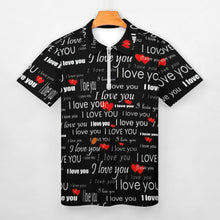 Lade das Bild in den Galerie-Viewer, Das Polo, neu erfunden | Personalisierbares Zip-Polohemd Herren